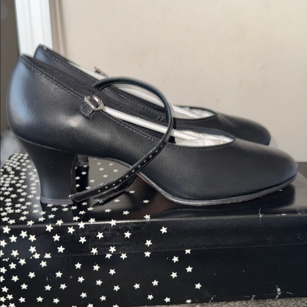 Capezio Black Heeled Shoes for Women